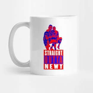 Newcastle Knights - The Johns Boys - Joey Johns & Matty Johns - STRAIGHT OUTTA NEWY Mug